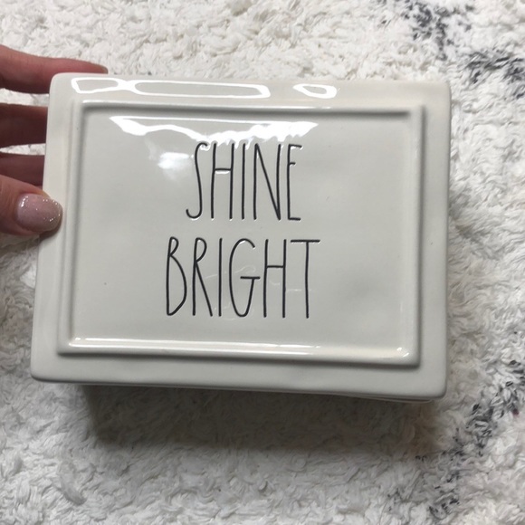 Rae Dunn jewelry box Shine Bright container - Picture 2 of 8